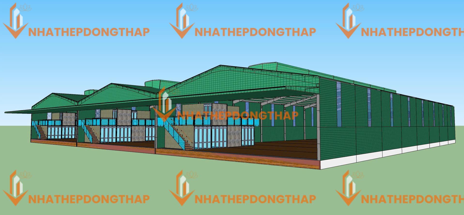 Xây dựng nhà xưởng trọn gói tại An Giang