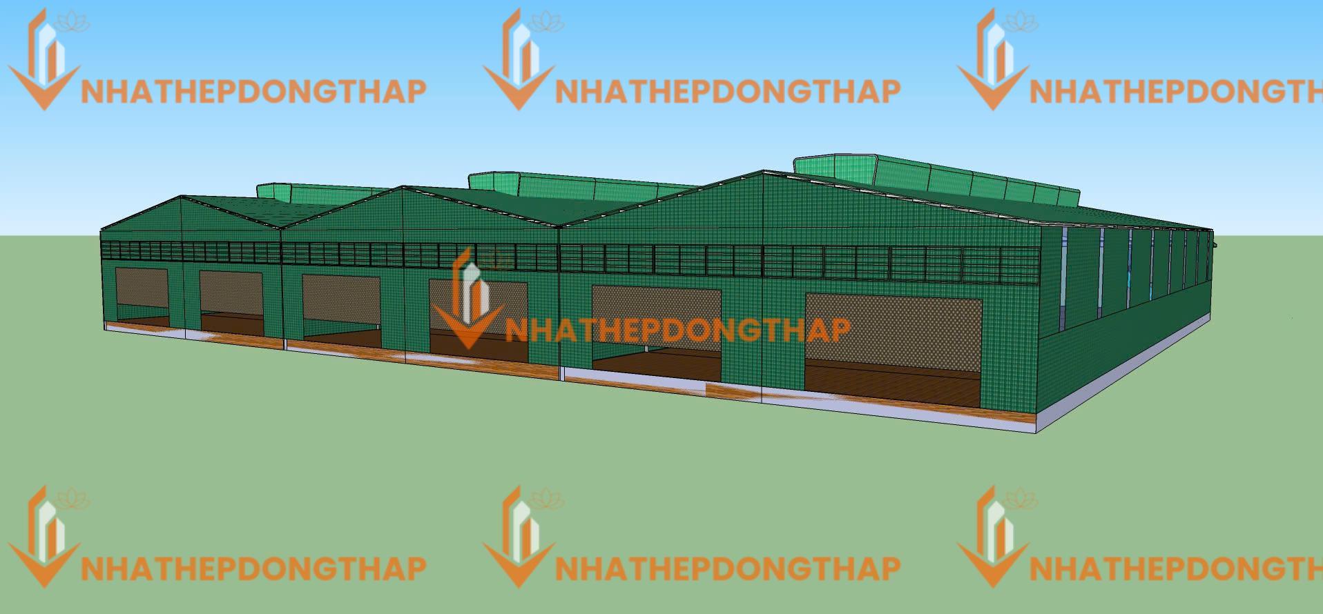 Xây dựng nhà xưởng trọn gói tại Tiền Giang